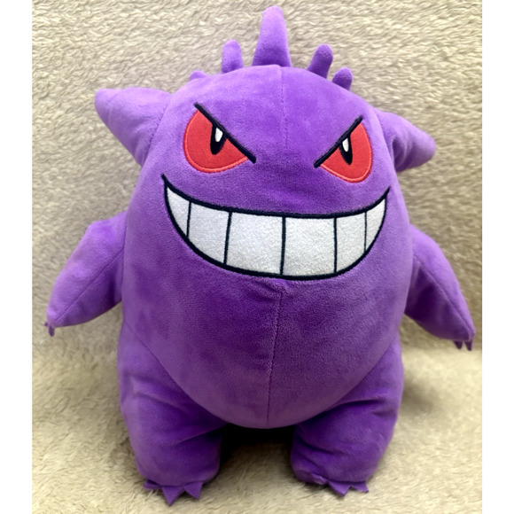 Pokemon Gengar Plush Purple Soft Pokémon 12" - Picture 1 of 6